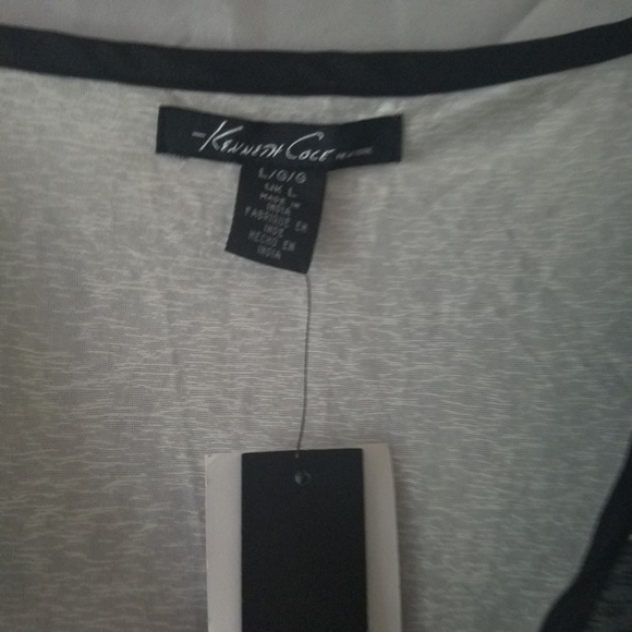 NWT Kenneth Cole SS Blouse - Picture 4 of 6